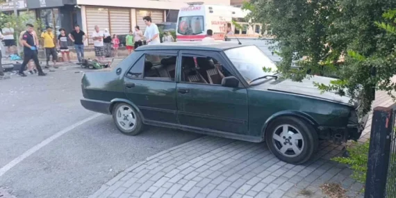 Tescilsiz Motosiklet Kazası: Sürücü Yaralı Olarak Olay Yerinden Ayrıldı