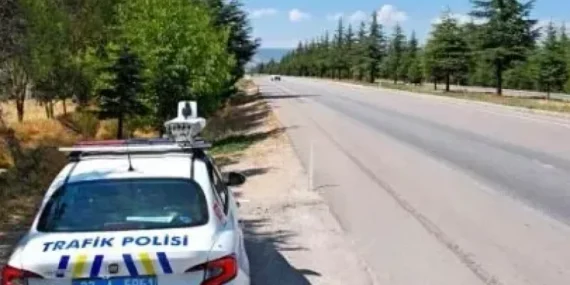 Isparta'da Trafik Kazalarını Önlemek İçin Yoğun Radar Denetimleri