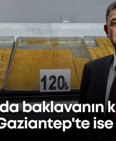 Antep Baklavası'nın Fiyatındaki Devasa Fark: Antalya'da 120 TL, Gaziantep'te 1500 TL!