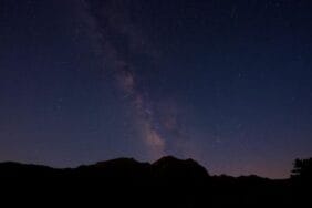 Isparta Melikler Yaylası’nda perseid meteor yağmuru büyüledi
