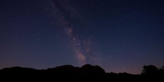 Isparta Melikler Yaylası’nda perseid meteor yağmuru büyüledi