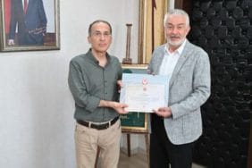 Rektör Saltan'dan Başkan Başdeğirmen'e ziyaret