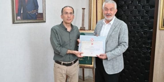 Rektör Saltan'dan Başkan Başdeğirmen'e ziyaret