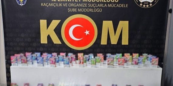 Isparta'da Elektronik Sigara Kaçakçılığı Baskını: 143 Ürün ve 1 Gözaltı