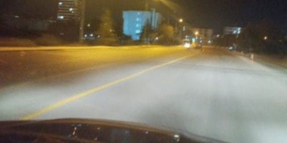 Günde Binlerce Araç Geçen Karanlık Yol: Kazalar Tehlikesi