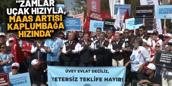 Kamu-Sen'den Hükümete Sert Tepki: 'Zam Teklifi İnsanca Yaşamayı Sağlamıyor'