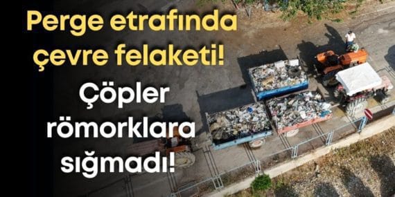 Perge Antik Kenti'nde Çevre Felaketi Önlendi: 3 Römork Çöp Toplandı