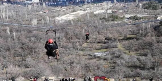 Zipline tesisi kiralama ihalesine çıkıyor