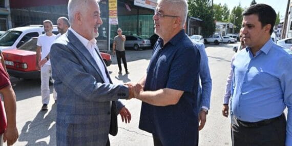 Başkan Başdeğirmen yeni Sanayi Sitesi’nde