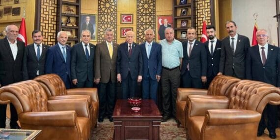MHP Isparta heyetinden genel başkan Bahçeli’ye ziyaret