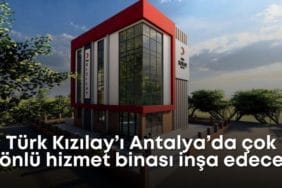 Kızılay, Antalya'ya Çok Fonksiyonlu Sosyal Hizmet Kompleksi İnşa Ediyor