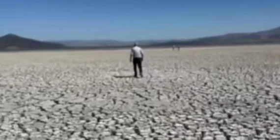 Eğirdir Gölü'nde Kuraklık Felaketi: Kemer Boğazı Kurudu