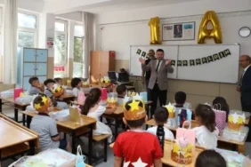 İl Millî Eğitim Müdürü Ocak, Uyum Haftası'nda Miniklerle Buluştu