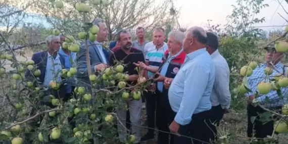 Dolu Felaketi: Isparta'da Binlerce Dekarlık Bahçe Zarar Gördü