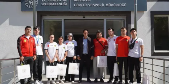 Isparta Sporcuları Para Tırmanış ve Avrupa Gençlik Oyunları'nda 5 Madalya Kazandı