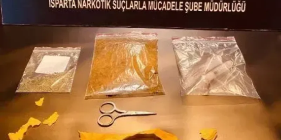 Isparta'da Geniş Kapsamlı Uyuşturucu Operasyonu: 2 Gözaltı ve Bonzai Ele Geçirildi