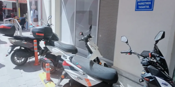 Bisiklet ve Motosiklet Park Yasağı Uygulamada Eksik