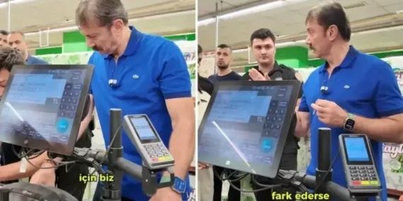 Zincir markette vatandaşa akılalmaz tuzak