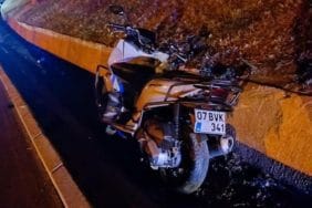 Gazipaşa'da Motosiklet Kazası: 1 Yaralı