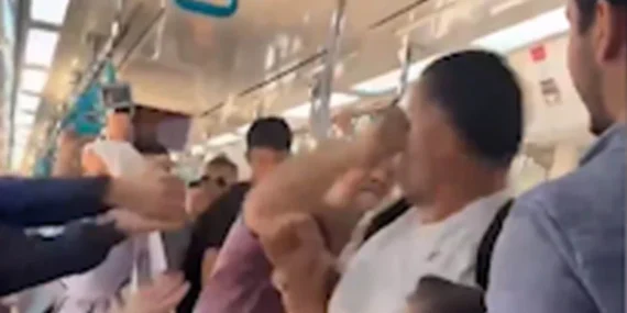 Marmaray'da Çocukların Gözleri Önünde Meydana Gelen Kavga: Babaya 2 Yıl 8 Aya Kadar Hapis Cezası İsteniyor