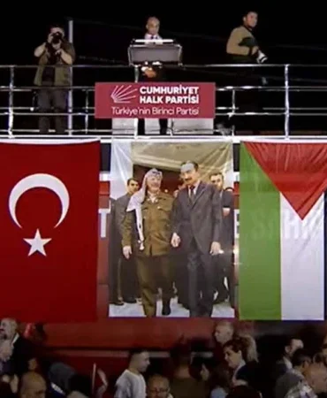 CHP'den 'Filistin'e Destek' mitingi!