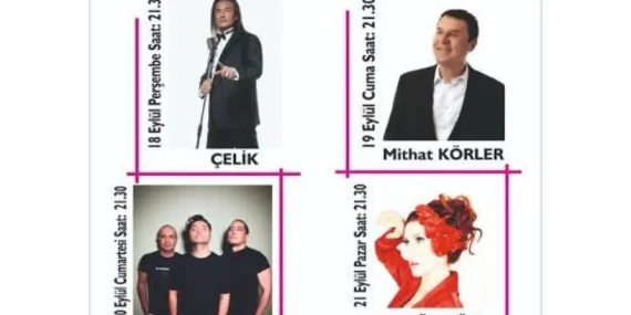 Isparta'da Gül ve Lavanta Hasat Festivali: Çelik, Mithat Körler, Zakkum ve Aslı Güngör Sahnede