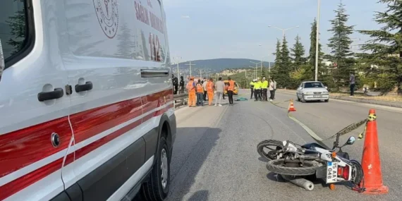 Motosiklet kazasında yaşamını yitirdi