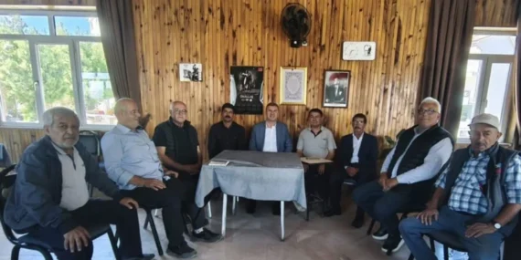 Burdur Belediye Başkanı Ercengiz, Karamanlı İlçe Başkanını Ziyaret Etti