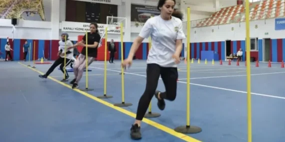 Karamanlı'da Polislik ve Astsubaylık Sınavlarına Hazırlık Atletizm Kursu