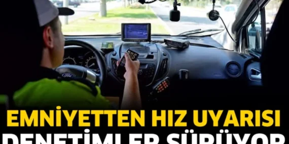 Isparta'da Trafik Güvenliği İçin Radar Kontrolleri Yoğunlaştırıldı