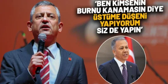 CHP Lideri Özel, Yerlikaya'nın Açıklamalarına Sert Yanıt Verdi: "Evimizi Ablukaya Almak Haneye Tecavüzdür"