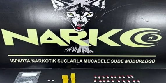 Isparta'da Geniş Kapsamlı Uyuşturucu Operasyonu: Çok Miktarda Madde Ele Geçirildi, 2 Gözaltı