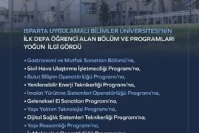 ISUBÜ'nün Yeni Bölüm ve Programları Tam Kapasiteyle Doldu