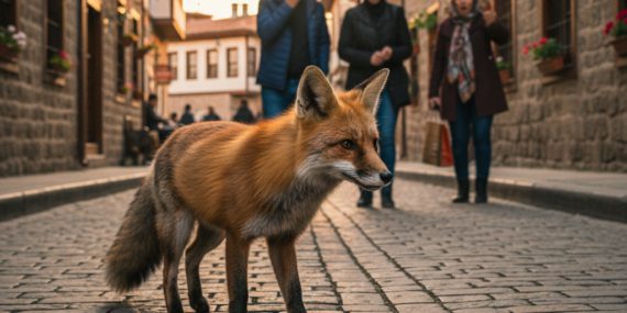 Isparta-Sokaklarinda-Gezen-Tilki-Gorenleri-Sasirtti-gemini