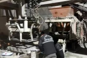 Burdur'da İş Kazası: İşçi Makineye Sıkıştı