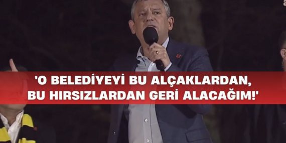 Özel'den Beykoz'da Sert Çıkış: Sandığı Getirin