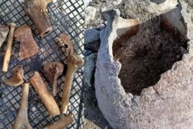 Eğirdir'de Sular Çekildi: Ortaya Çıkan Küp Mezarlar İnceleniyor