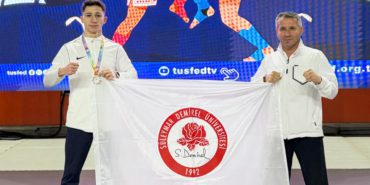 SDÜ Öğrencisi Burak Çümen Muay Thai'de Türkiye İkincisi Oldu