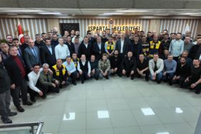 Isparta Belediye Başkanı Şükrü Başdeğirmen Personeliyle Bayramlaştı