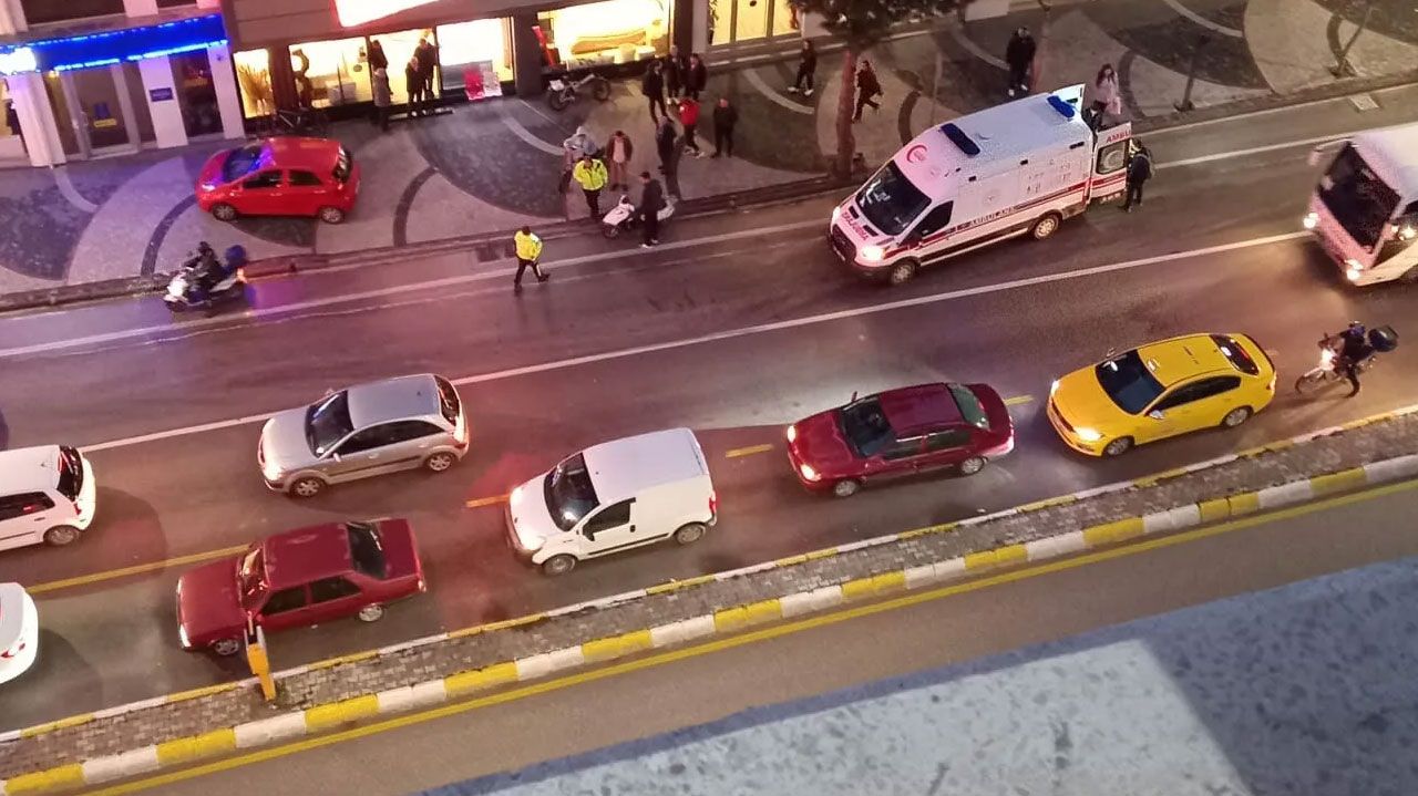 Isparta'da Trafik Kazası: Karşıya Geçen Yayaya Motosiklet Çarptı