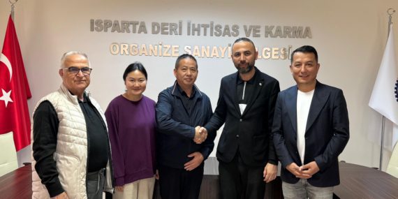 Isparta Deri OSB'ye Çinli Yatırımcıdan 50 Bin Metrekarelik Talep