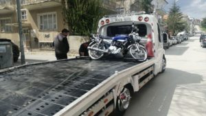 Isparta Yalvaç'ta Plakasız Motosikletlere 254 Bin TL Ceza