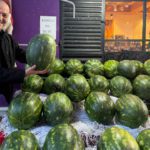 Yazın Habercisi Karpuz Pazar Tezgahlarında Yerini Aldı